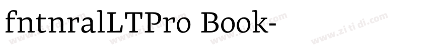futuralLTPro Book字体转换